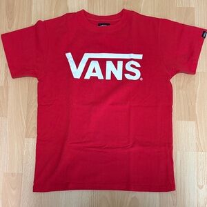 Vans Red Casual Short Sleeve Shirt